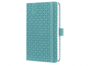 J4 102,Zakagenda 2024 sigel jolie a6 7d2p flair turquoise 9.5 x 15 cm